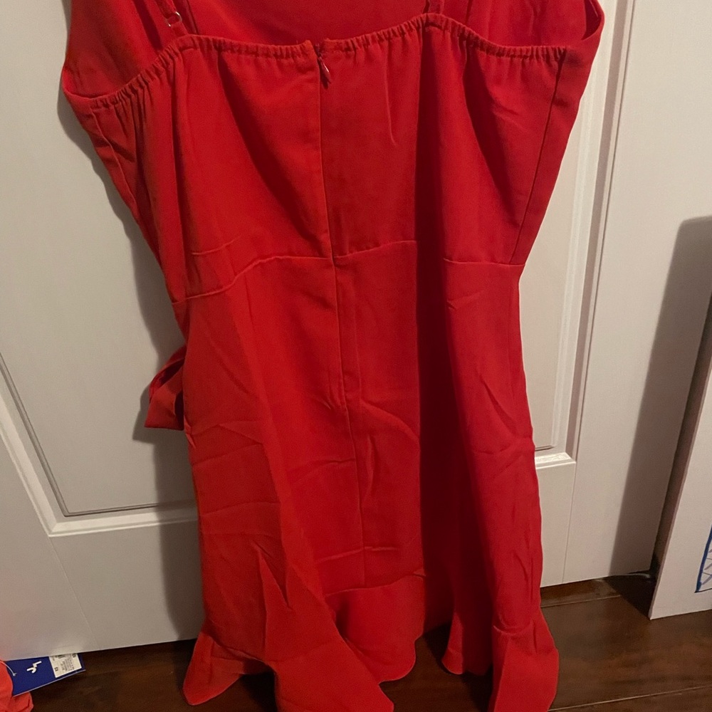 Red dress